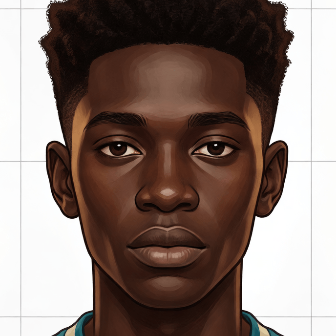 Babacar Bukar portrait